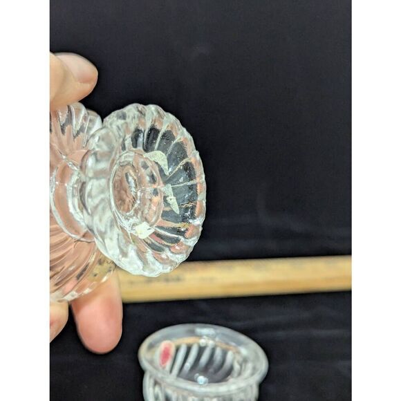 Made in France Vintage Miniature 1900 Era Doll House 3 Pc Set Glass Ware - Picture 12 of 12